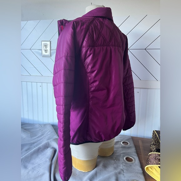 Lole Lightweight Puffer Jacket Purple Size M - Picture 6 of 7